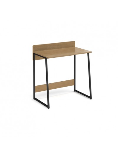 Big Deals Kyoto home office workstation with upstand - Summer oak 