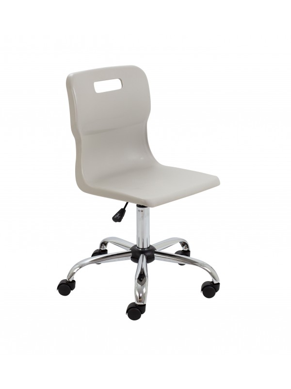 Titan Swivel Senior Chair - 435-525mm Seat Height with castors
