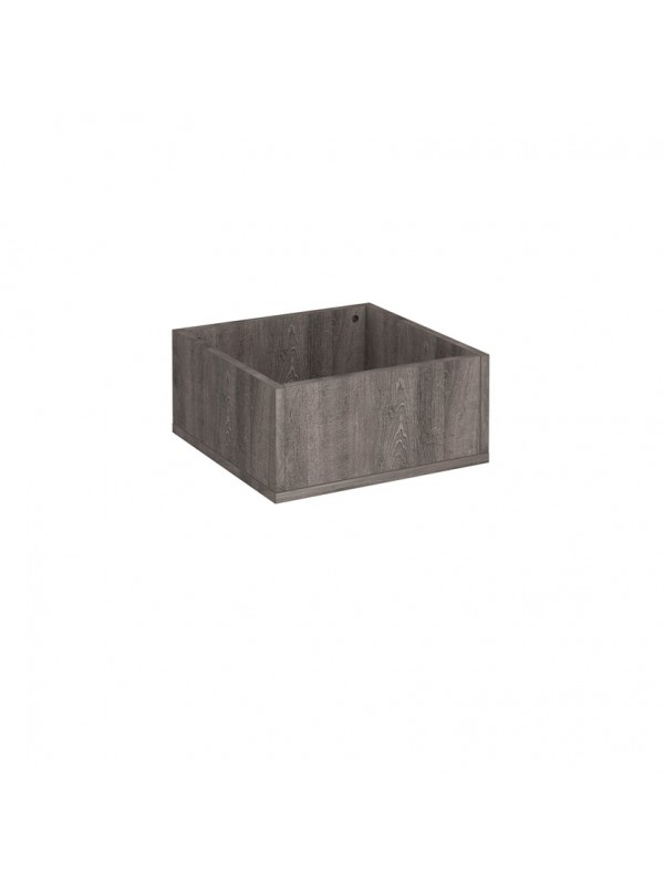 DAMS Flux modular storage single wooden planter box