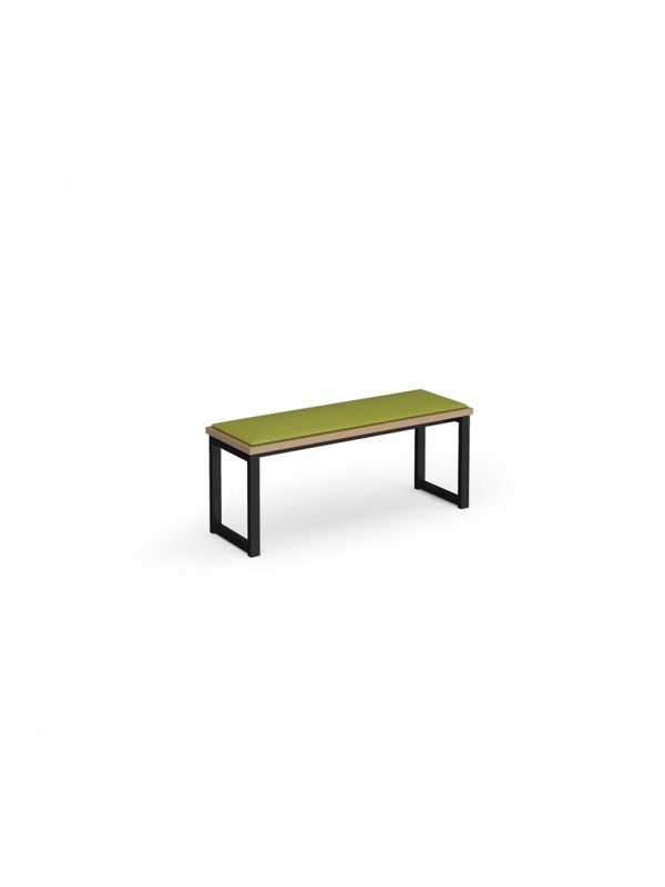DAMS Otto benching solution low bench 1050mm wide with upholstered seat pad