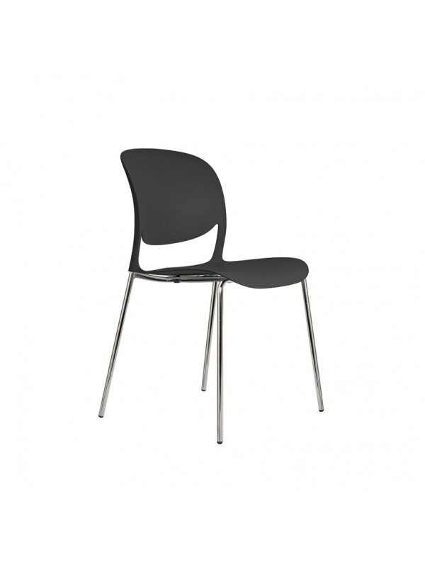 DAMS Verve multi-purpose chair with chrome 4 leg frame
