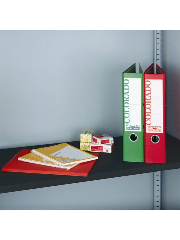 Dams Extra shelf for steel storage cupboards and tambours - black