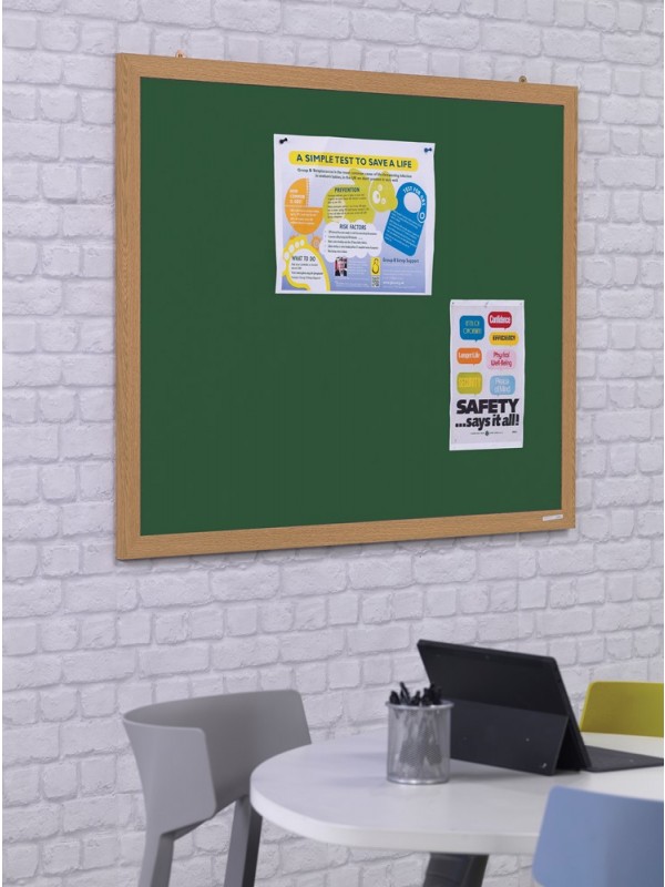Spaceright Eco Noticeboard - Multiple Size and Colour Options