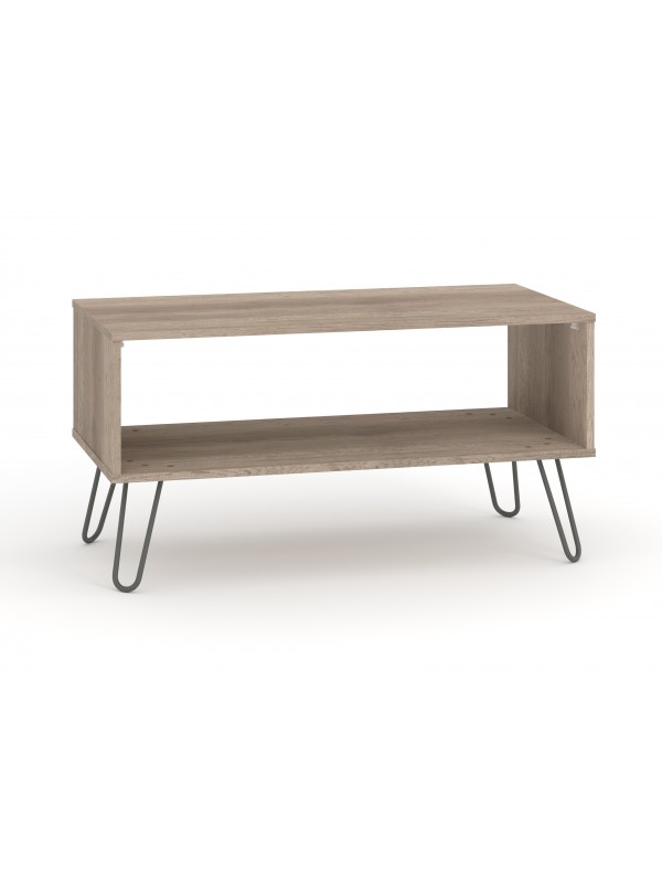 Core Augusta open coffee table in driftwood and calico effect