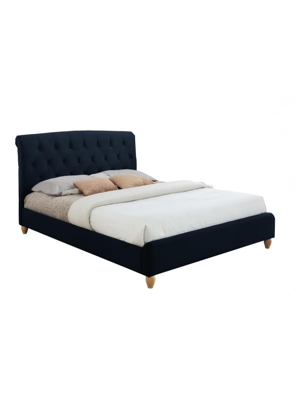 birlea fabric Brompton Bed midnight blue