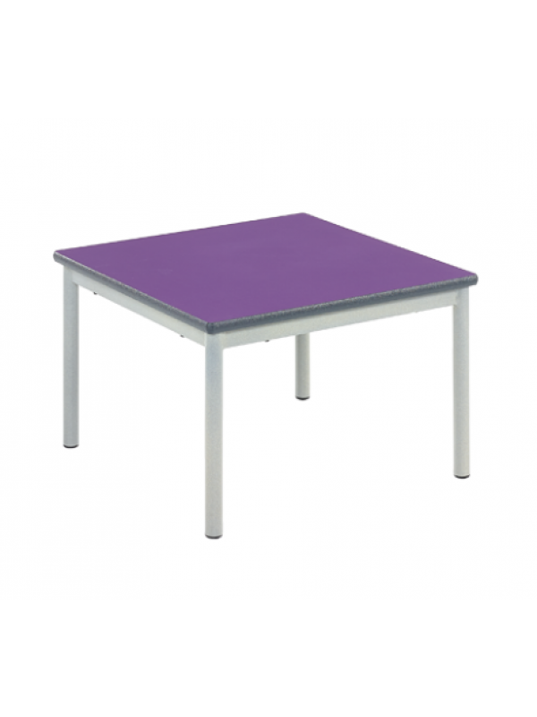 Metalliform Communal Space Table Square MDF edge