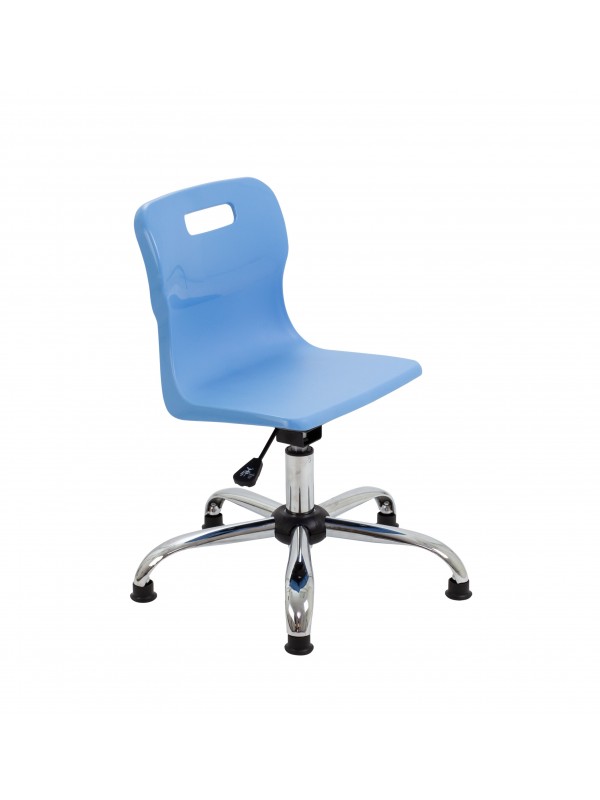 Titan Swivel Junior Chair - 365-435mm Seat Height with Glides