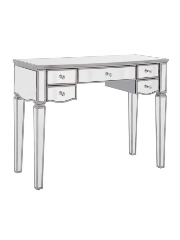 birlea Elysee Mirrored 5 Drawer Dressing Table
