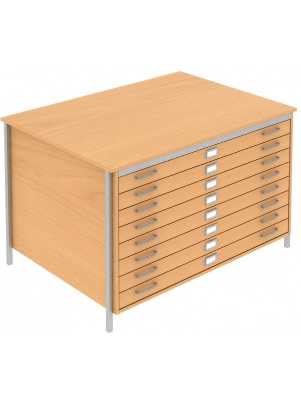 Elite Norton A0 Size Architect Plan Chest 1, 3, 6 or 8 Drawers
