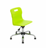 Titan Swivel Senior Chair - 435-525mm Seat Height with Glides-1452
