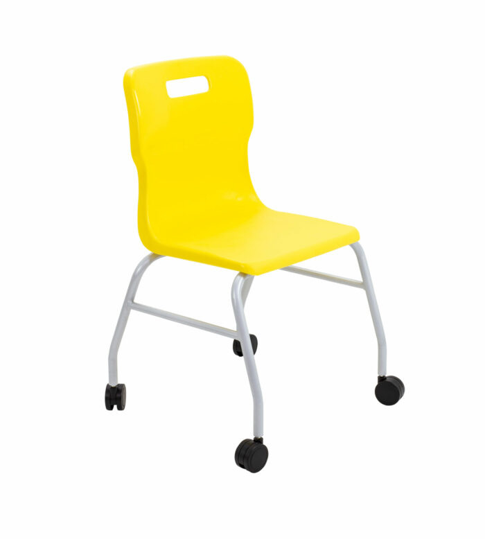 Titan Move 4 Leg Chair With Castors-0