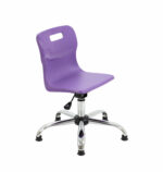 Titan Swivel Senior Chair - 435-525mm Seat Height with Glides-1449
