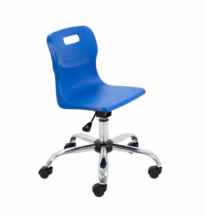 Titan Swivel Senior Chair - 435-525mm Seat Height with castors-1443