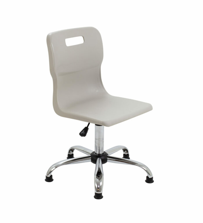 Titan Swivel Senior Chair - 435-525mm Seat Height with Glides-1457