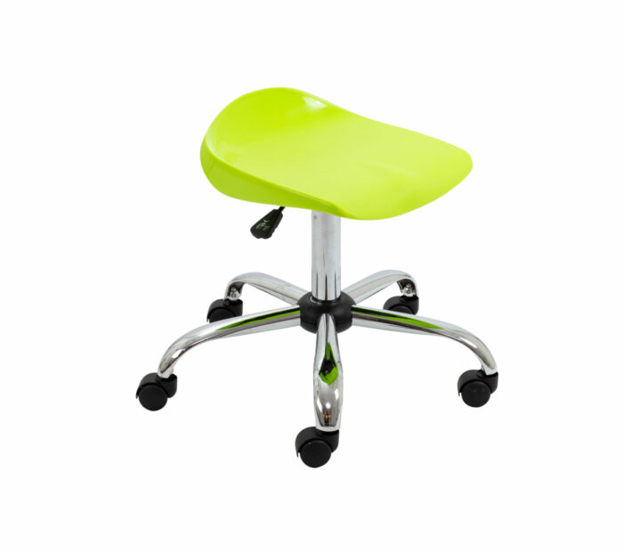 Titan Swivel Senior Stool - 465-555mm Seat Height with castors-1461
