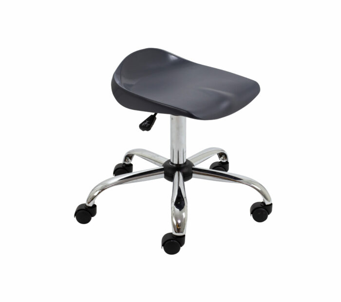 Titan Swivel Senior Stool - 465-555mm Seat Height with castors-1462