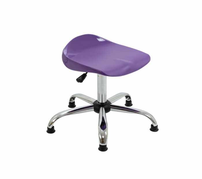 Titan Swivel Junior Stool - 405-475mm Seat Height with glides-1479