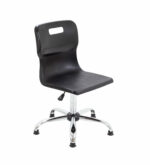 Titan Swivel Senior Chair - 435-525mm Seat Height with Glides-1458