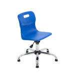 Titan Swivel Senior Chair - 435-525mm Seat Height with Glides-1446