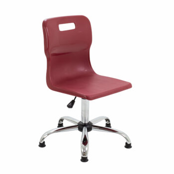 Titan Swivel Senior Chair - 435-525mm Seat Height with Glides-0