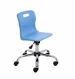 Titan Swivel Senior Chair - 435-525mm Seat Height with castors-1438