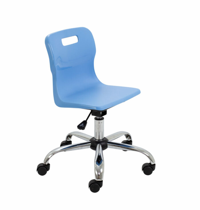 Titan Swivel Senior Chair - 435-525mm Seat Height with castors-1438