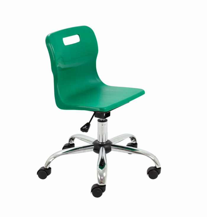 Titan Swivel Senior Chair - 435-525mm Seat Height with castors-1435