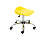 Titan Swivel Senior Stool - 465-555mm Seat Height with castors-1464