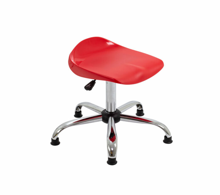 Titan Swivel Junior Stool - 405-475mm Seat Height with glides-1478