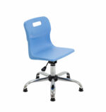 Titan Swivel Senior Chair - 435-525mm Seat Height with Glides-1444