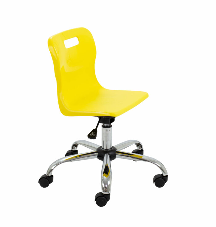Titan Swivel Senior Chair - 435-525mm Seat Height with castors-1439