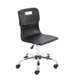 Titan Swivel Senior Chair - 435-525mm Seat Height with castors-1454