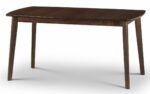 julian bowen kensington extending dining table walnut finish-0