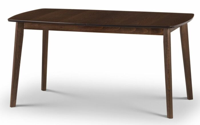 julian bowen kensington extending dining table walnut finish-0