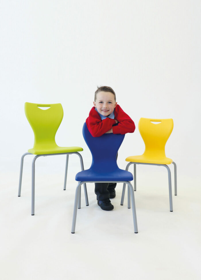 Spaceforme EN10 4 Leg Chair Grey Frame-811