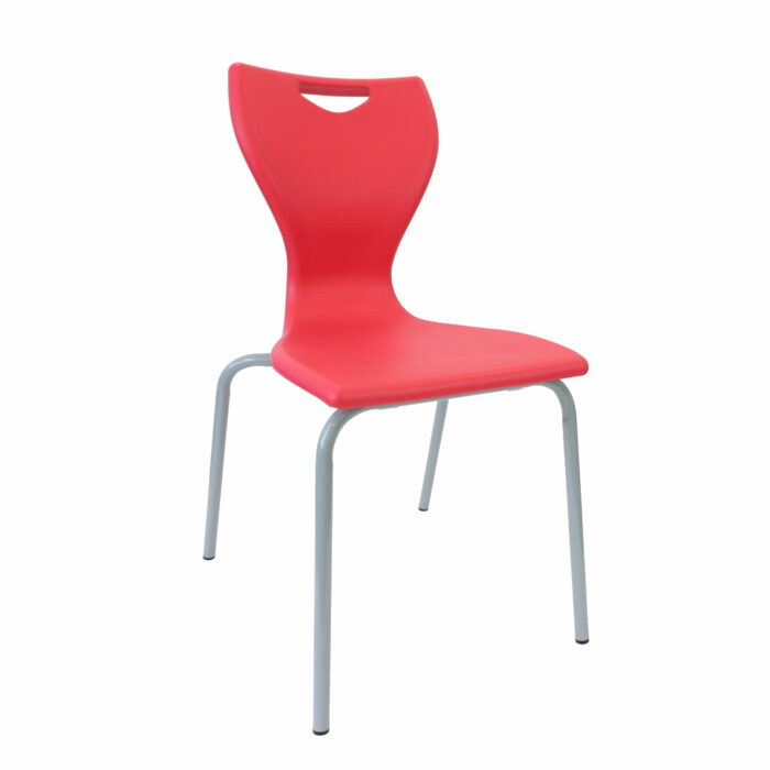 Spaceforme EN11 Classic 4 Leg Chair with chrome frame-833