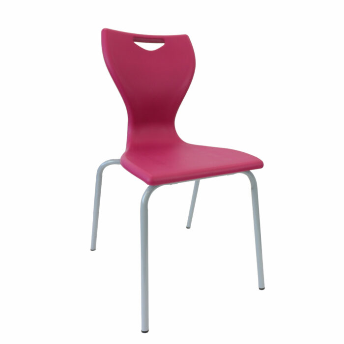 Spaceforme EN11 Classic 4 Leg Chair with chrome frame-828