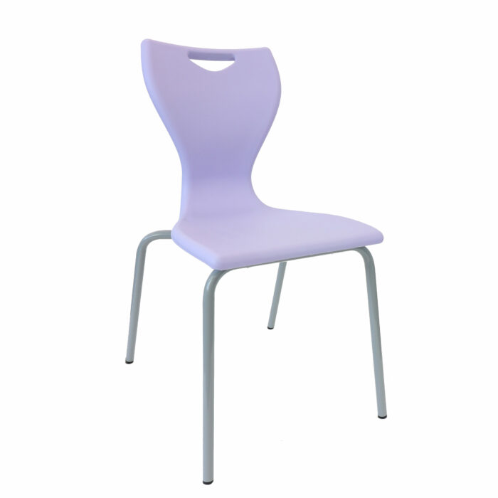 Spaceforme EN11 Classic 4 Leg Chair with chrome frame-838