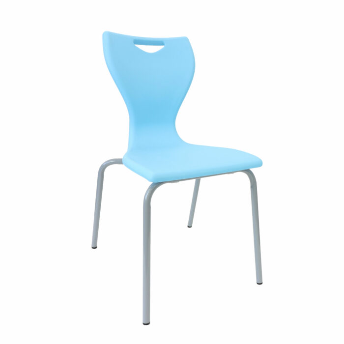 Spaceforme EN11 Classic 4 Leg Chair with chrome frame-829