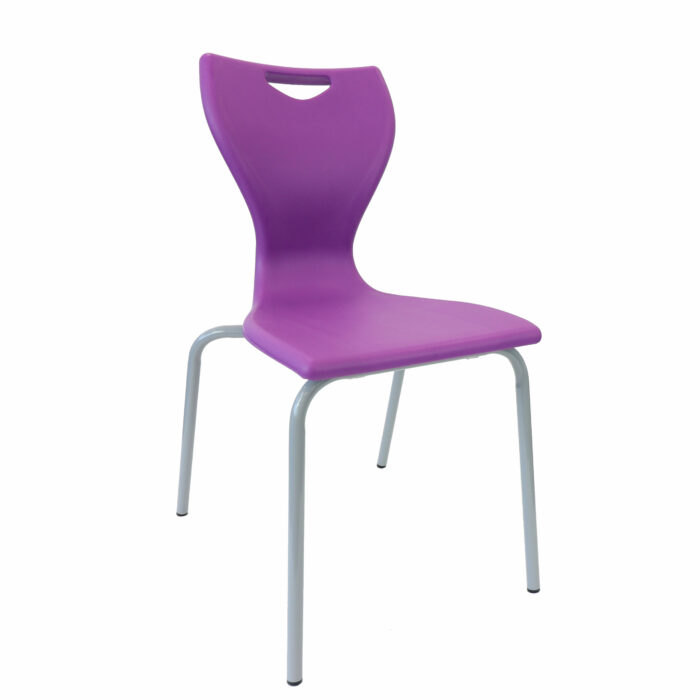 Spaceforme EN11 Classic 4 Leg Chair with chrome frame-826