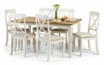Julian Bowen Davenport Rectangular dining set - ( 4 or 6 chairs )-0
