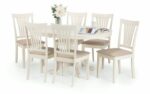 julian bowen Stanmore Round to Oval Extending Dining Table-1132