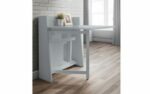julian bowen Helsinki Hideaway Dining Set white or grey-17220