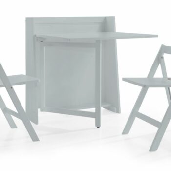 julian bowen Helsinki Hideaway Dining Set white or grey-0