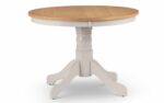 Julian Bowen Davenport round pedestal table-25452