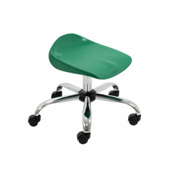 Titan Swivel Junior Stool - 405-475mm Seat Height with Castors-0
