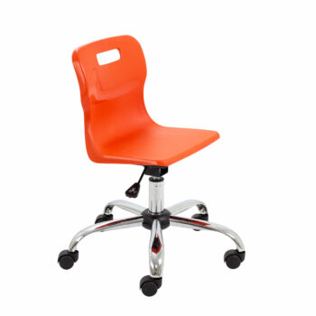 Titan Swivel Junior Chair - 365-435mm Seat Height with castors-0
