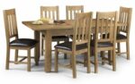 Julian Bowen Astoria Extending Oak Dining Table-1270