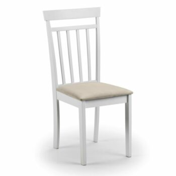 julian bowen Coast White Dining Chair-0