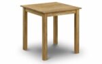 julian bowen Coxmoor oak square dining table-0
